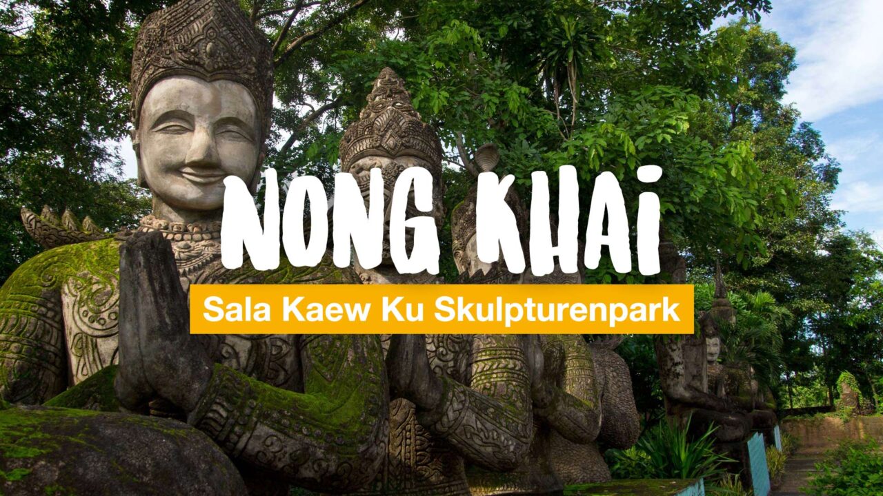 Der Sala Kaew Ku Skulpturenpark in Nong Khai