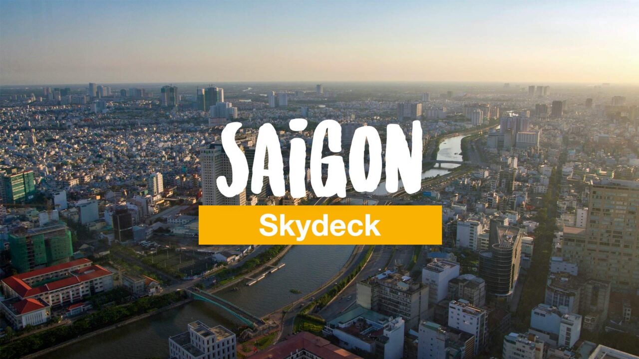 The Saigon Skydeck at the Bitexco Financial Tower