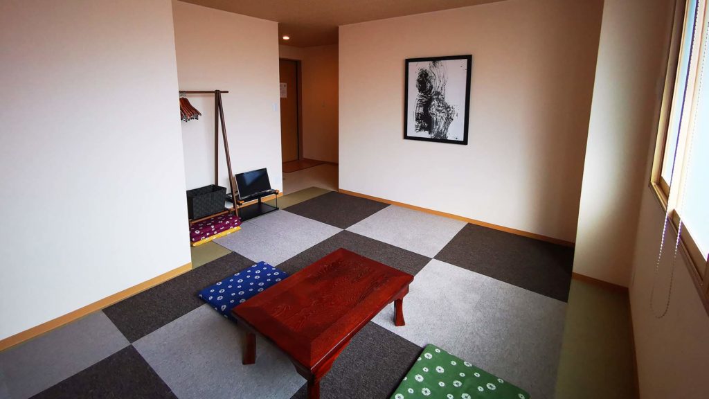 Our room in traditional Japanese style, Seibido Inn