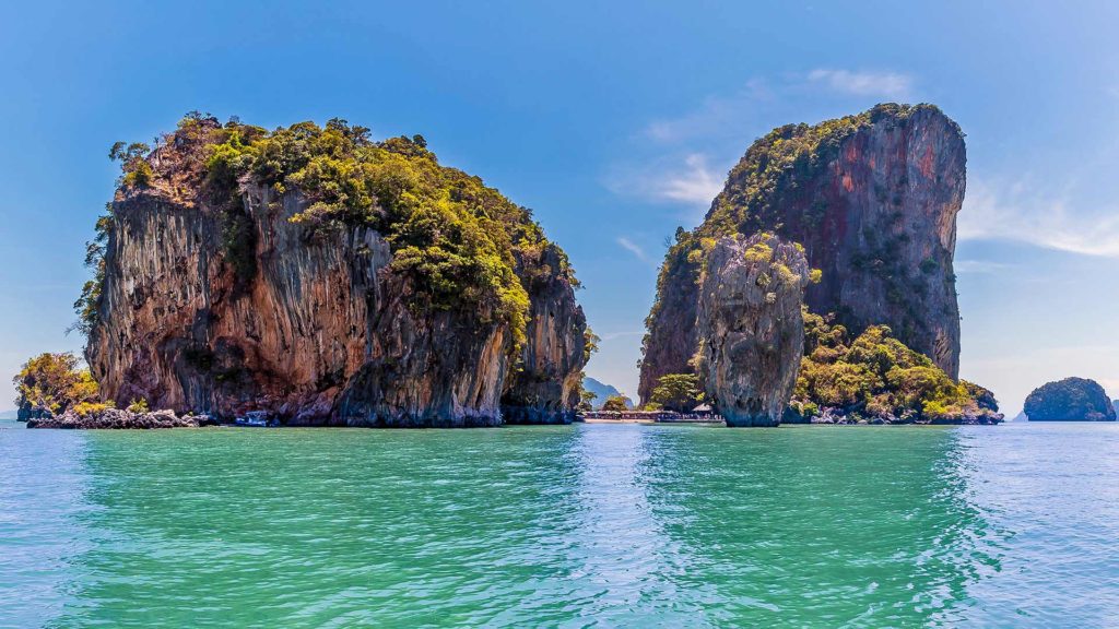 Aussicht auf Khao Phing Kan, James Bond Island