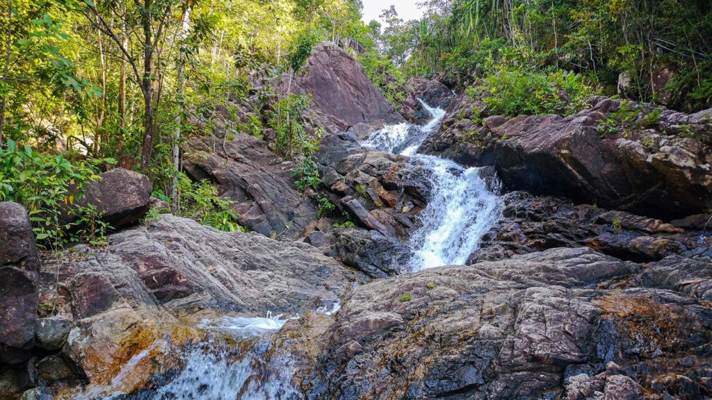 Der Paradise Wasserfall auf Koh Phangan