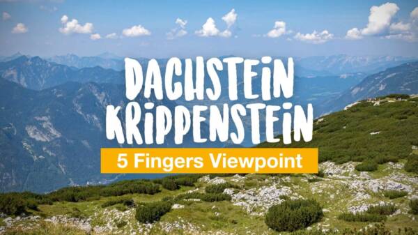 Dachstein Krippenstein - 5 Fingers Viewpoint