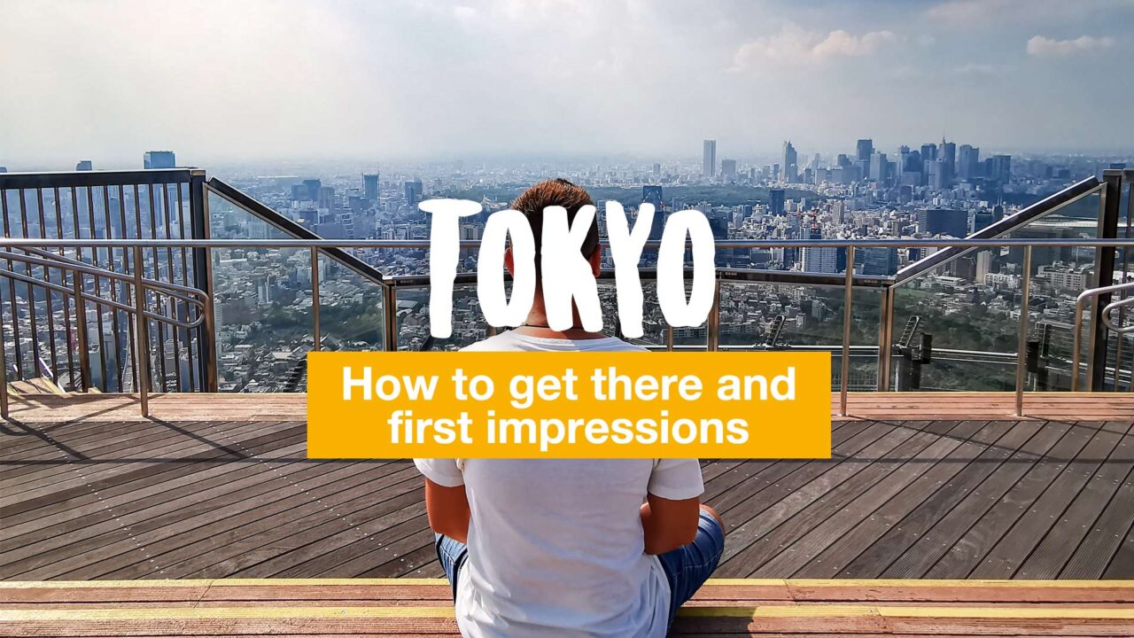 Tokyo - how to get there and first impressions