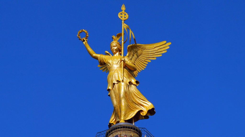 The top of the Berlin Victory Column - also called Goldelse