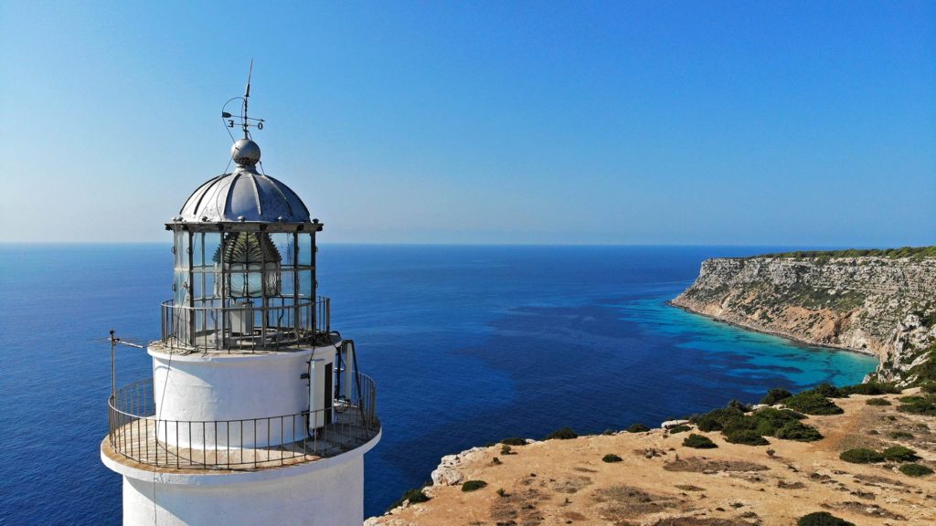 The Far de la Mola lighthouse on Formentera