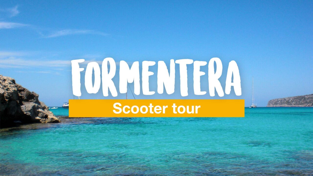 A day trip to Formentera - a scooter tour around the island