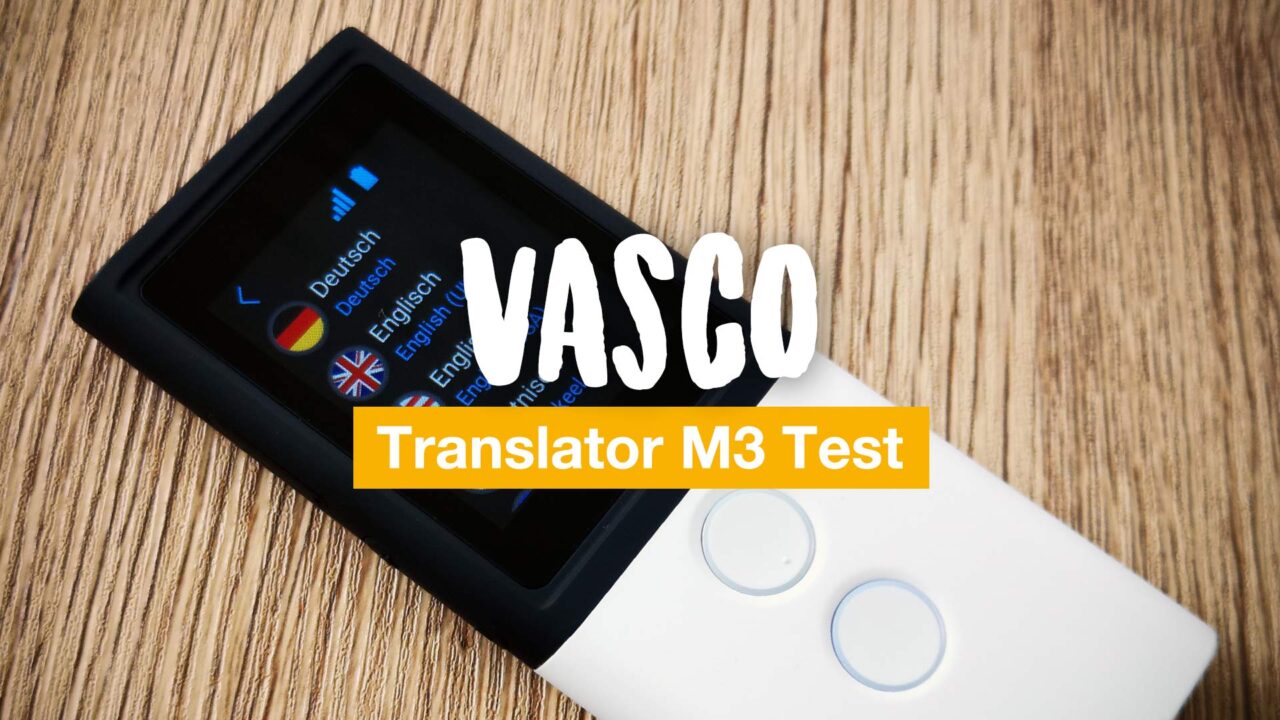 Vasco Translator M3 Test