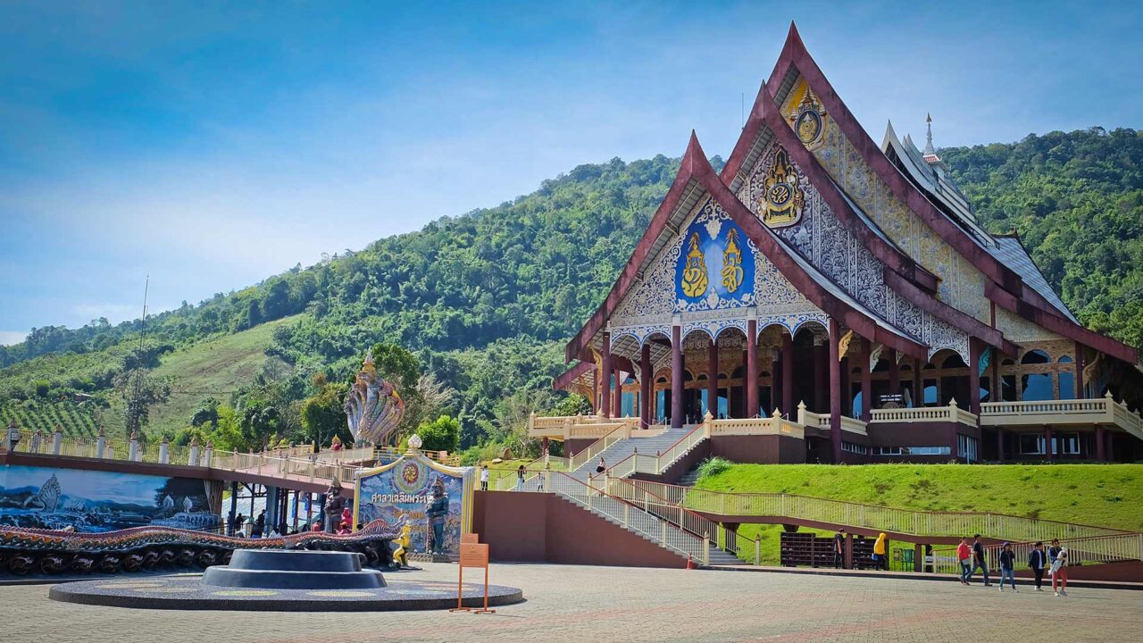 Wat Pa Huai Lat in Loei, in the Isan region of Thailand