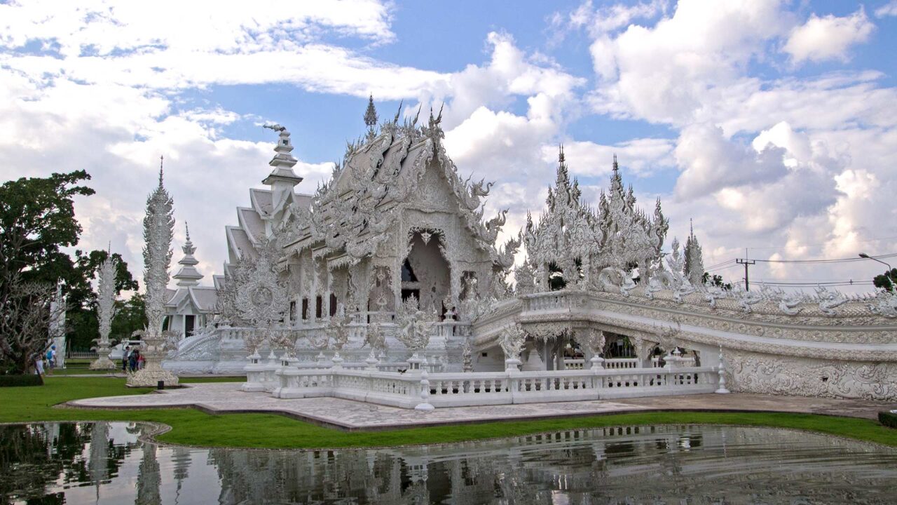 The White Temple Wat Rong Khun of Chiang Rai