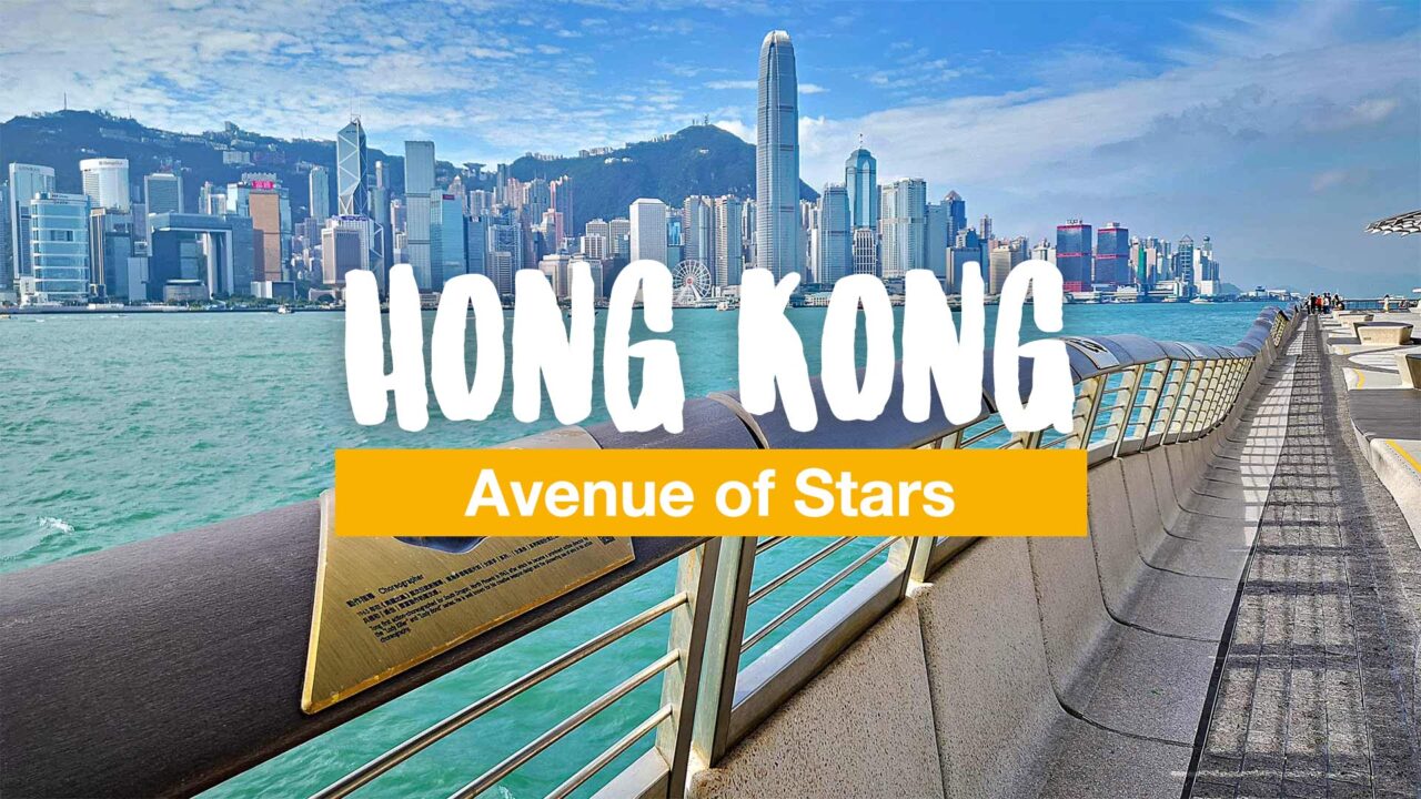 Die Avenue of Stars in Hong Kong