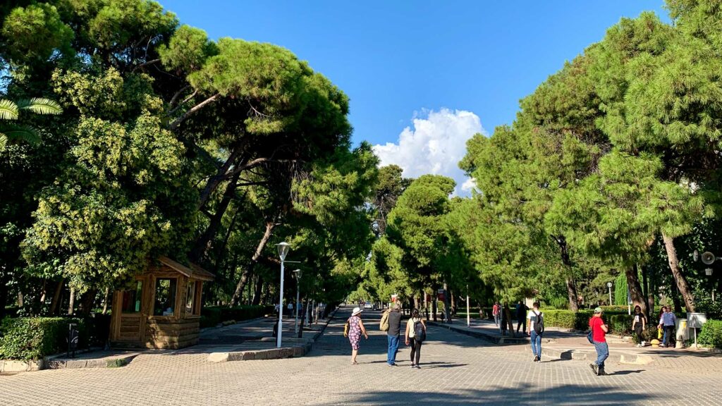 The Kültür Park in Izmir in Turkey