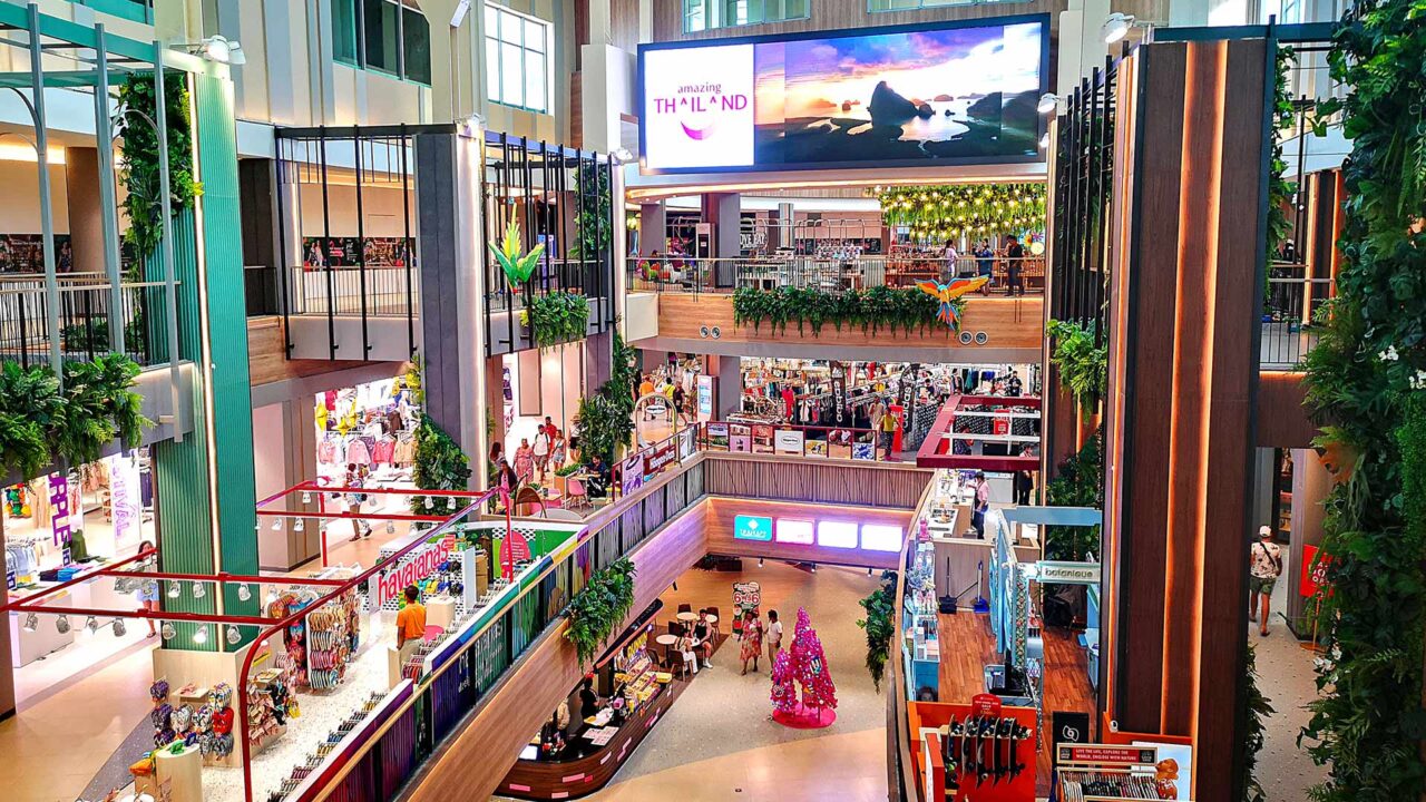 Die Jungceylon Shopping Mall in Patong von innen