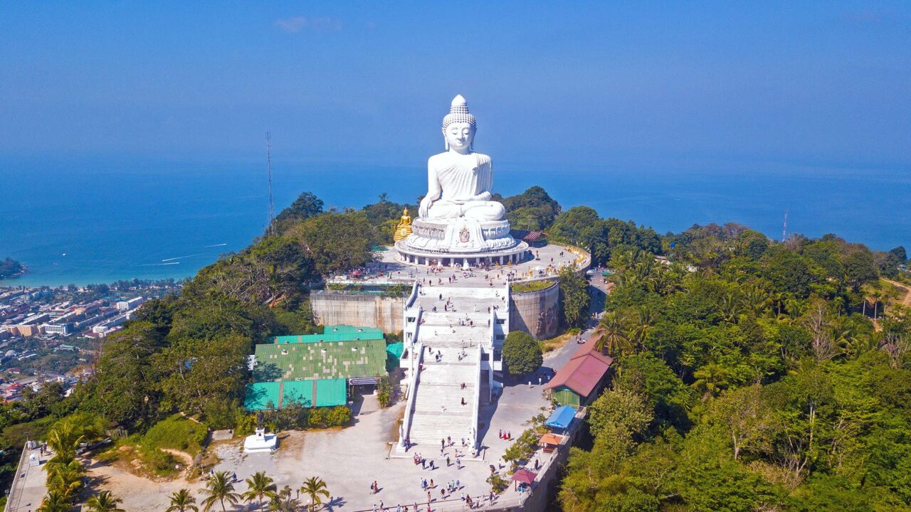 Das Wahrzeichen von Phuket, der Big Buddha
