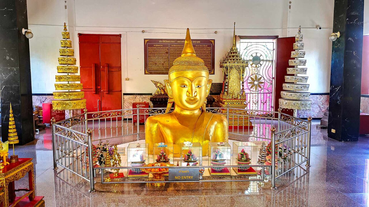 The Buddha of Wat Phra Thong in Phuket