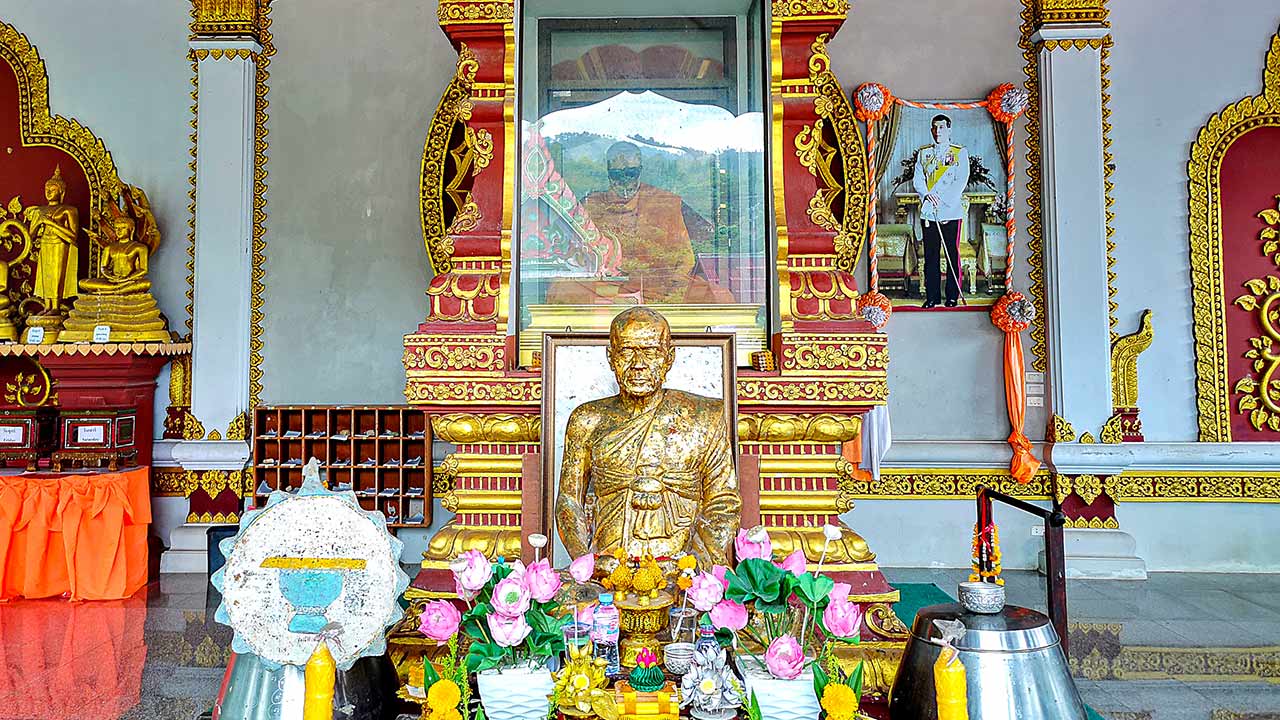 Der mumifizierte Mönch des Wat Khunaram, Koh Samui