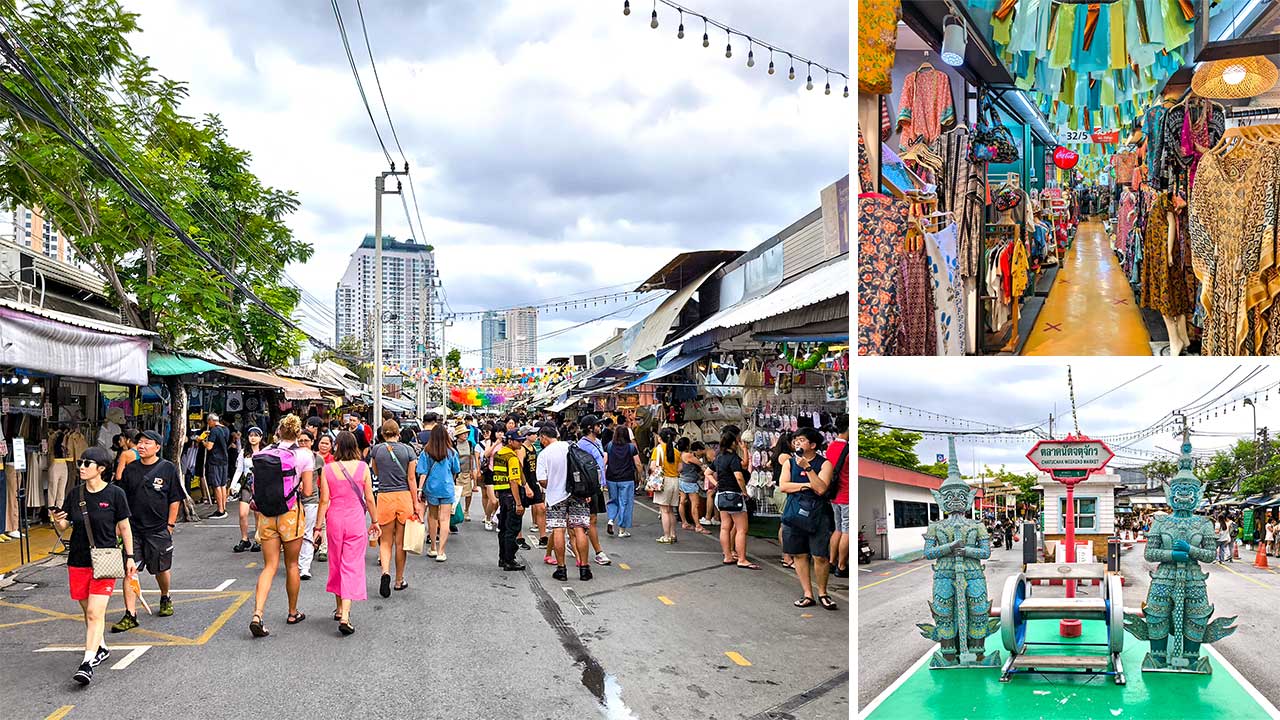 Ein Besuch auf dem Chatuchak Markt in Bangkok
