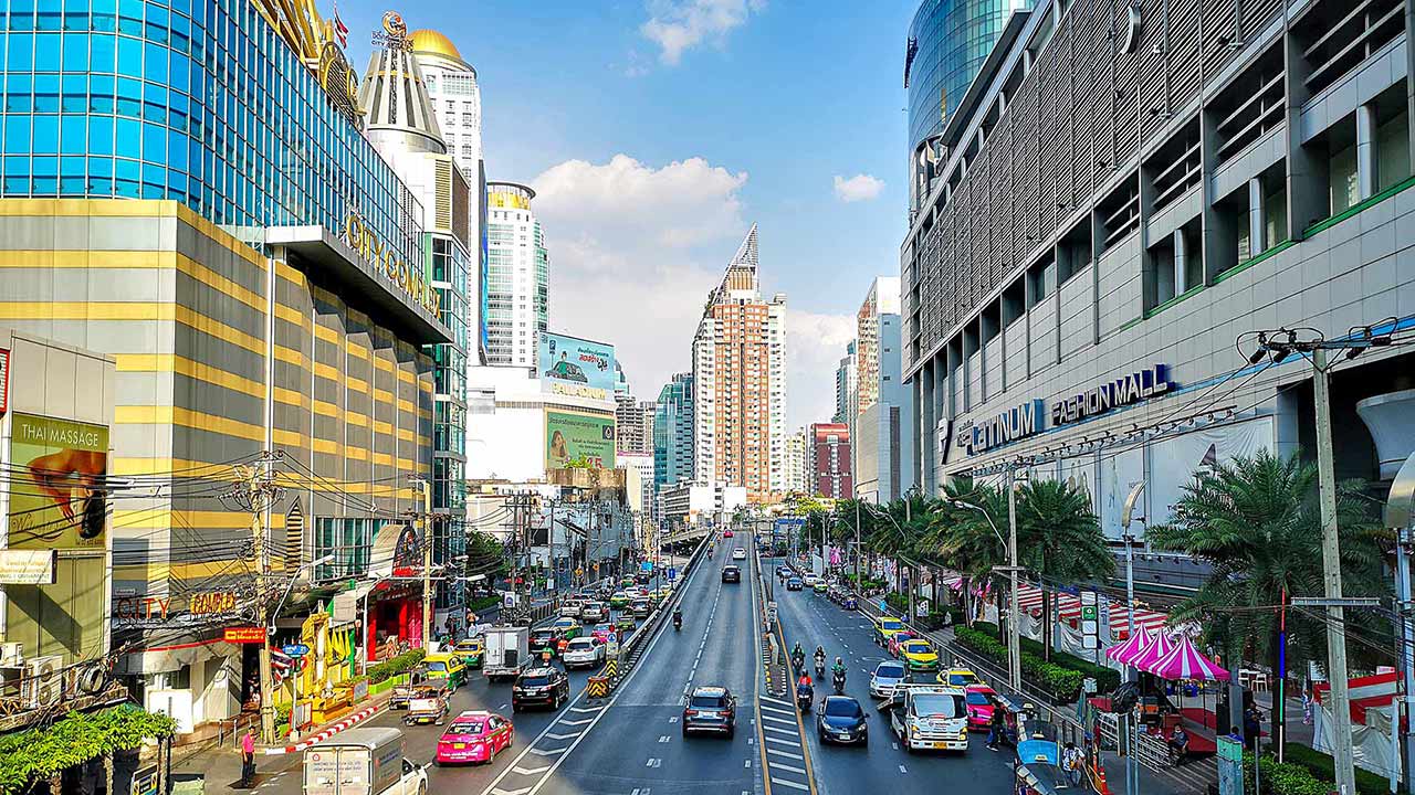 Die Platinum Shoppingmall in Bangkok