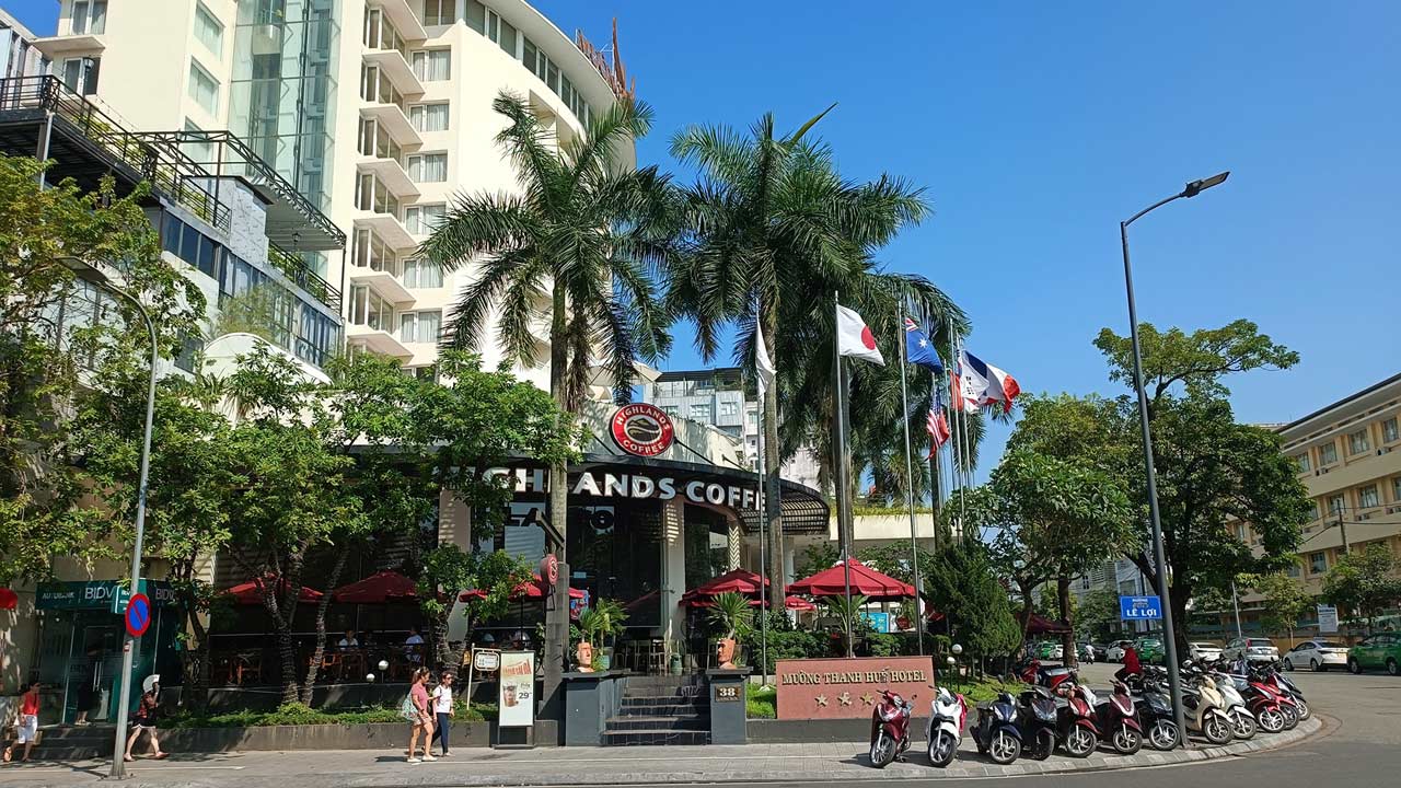 Highlands Coffee in Hue