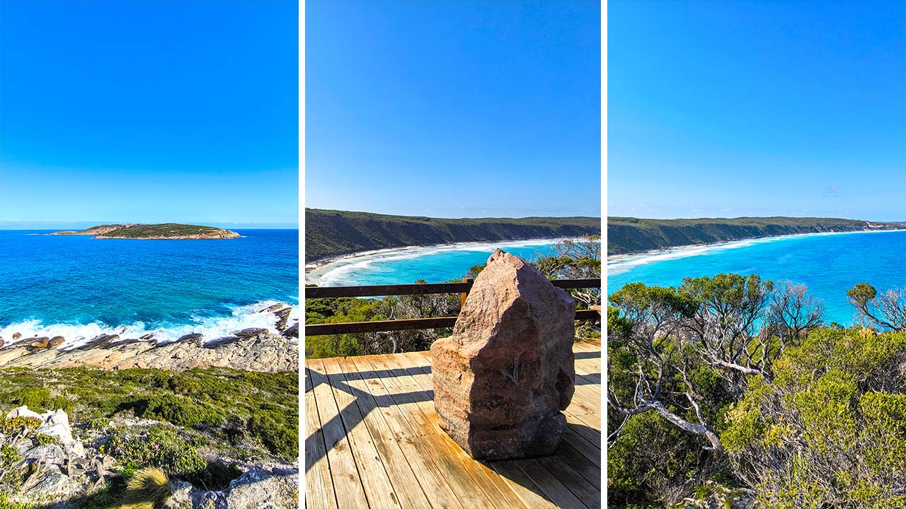 Ausblick vom Observatory Point am Great Ocean Drive, Esperance