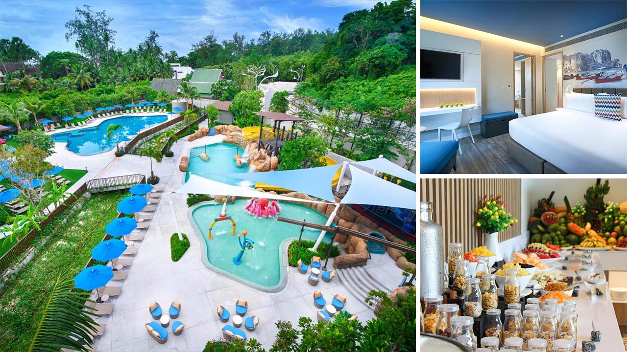 Swimming pool, rooms, and breakfast at OZO Phuket (Photos: OZO Phuket)