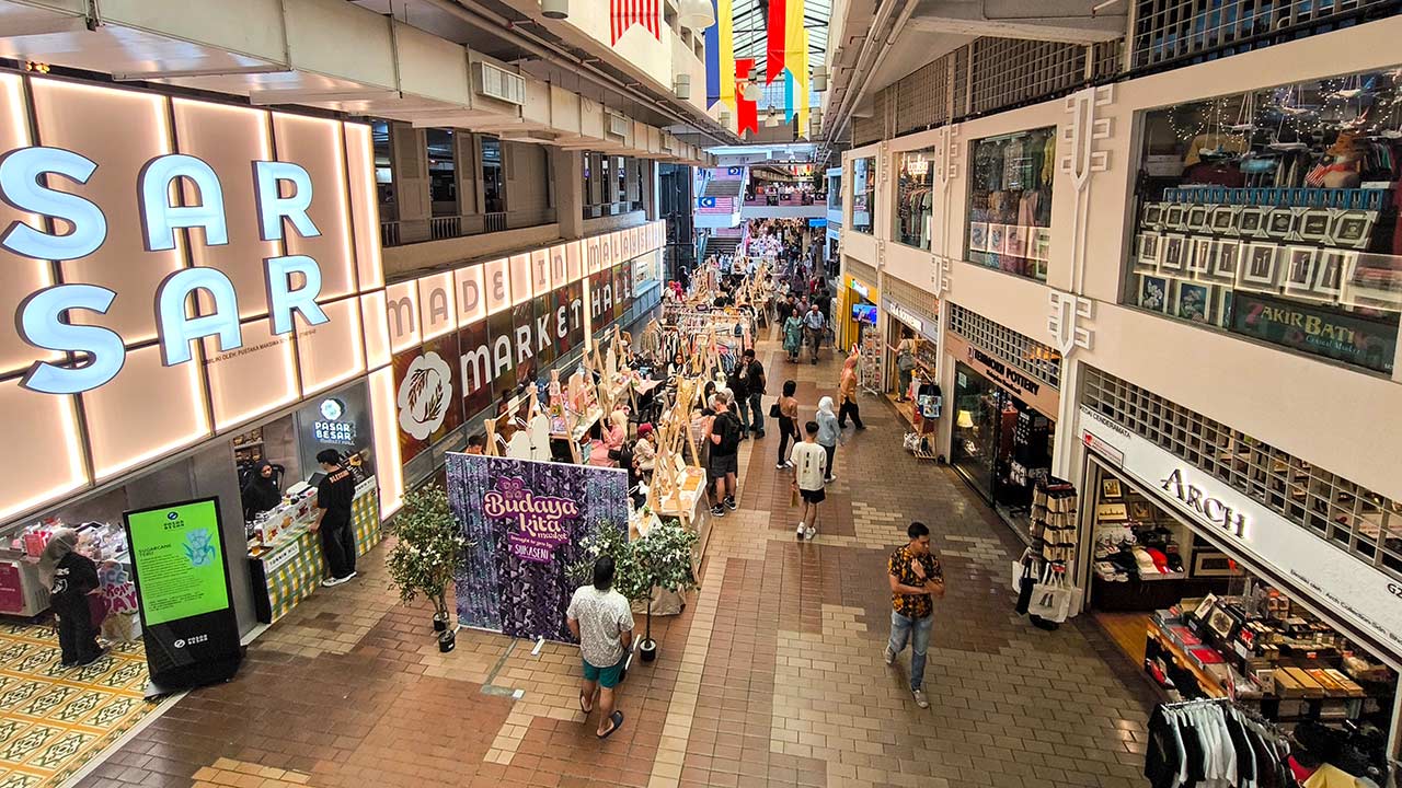 Der zentrale Markt, Pasar Seni in Kuala Lumpur