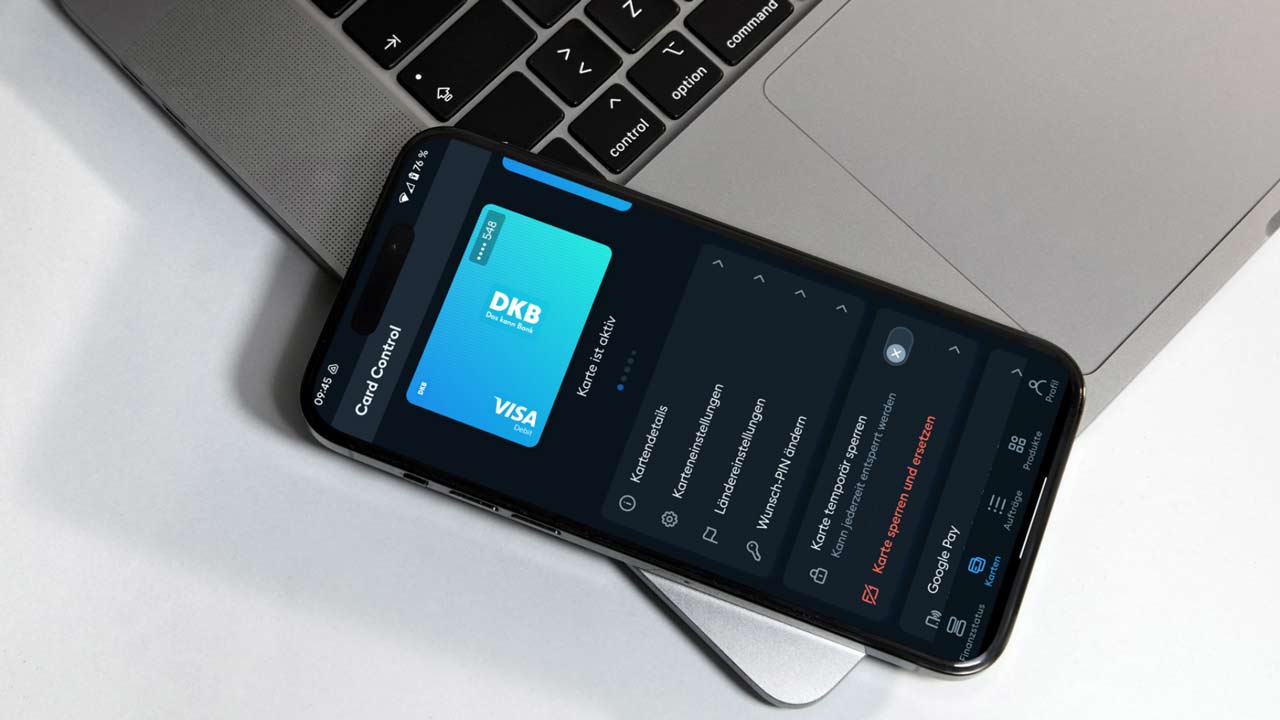 Die Banking-App der DKB auf Reisen
